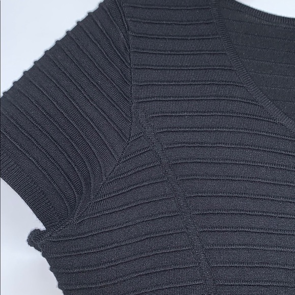 NWTs LANE BRYANT • Black LBD Knit Sweater Dress - Picture 5 of 6
